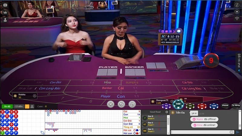 Kinh nghiệm chơi Tiger Baccarat soi cầu Baccarat